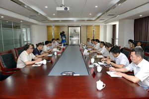 Liu Jianguo, vice mayor, came to the group company for investigation