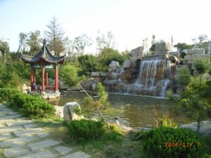 潍坊市虞河综合整治园林景观工程
