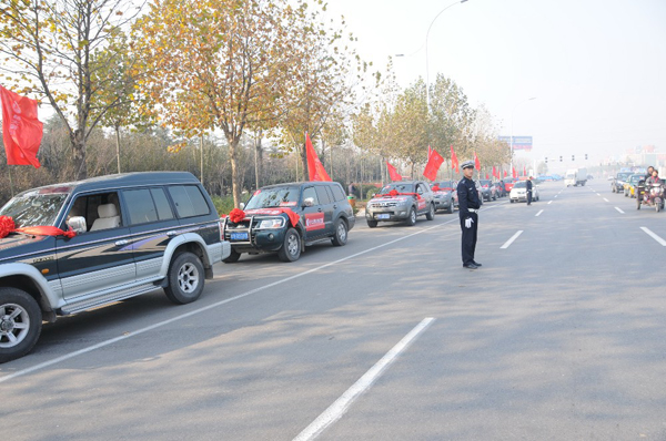 潍坊昌大建设集团举行隆重迎接仪式欢迎援川员工凯旋